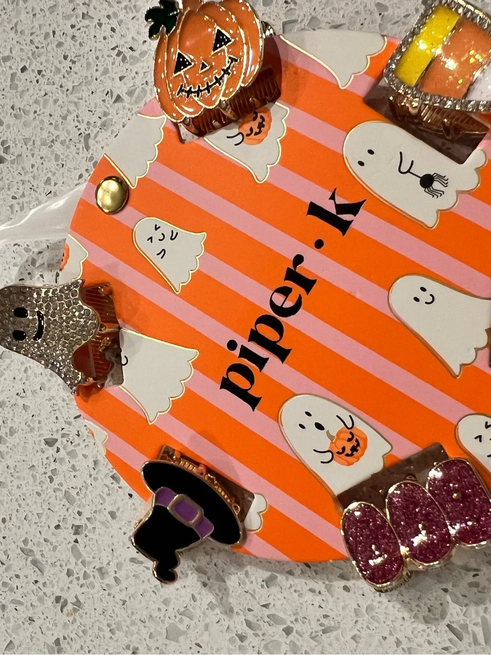 Piper K Halloween Hair Clip Set -